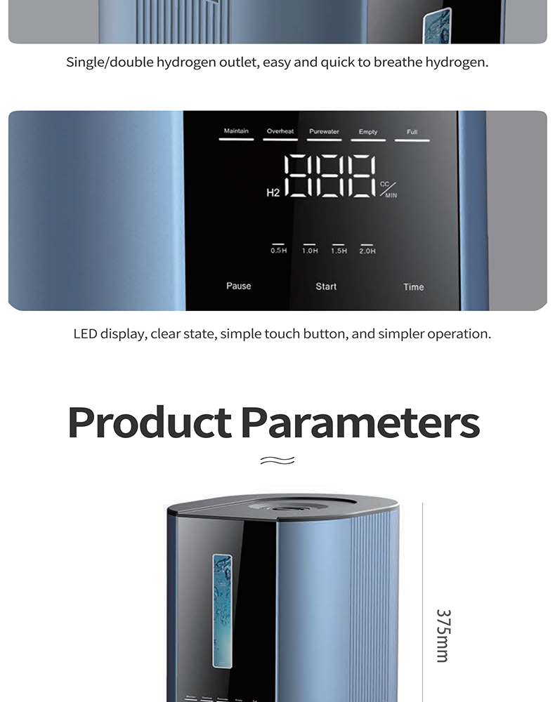 `Youborui | Hydrogen Health & Terahertz Wellness Equipment Manufacturer` | H300 Hydrogen Inhaler | CE FDA Certified | OEM Manufacturer