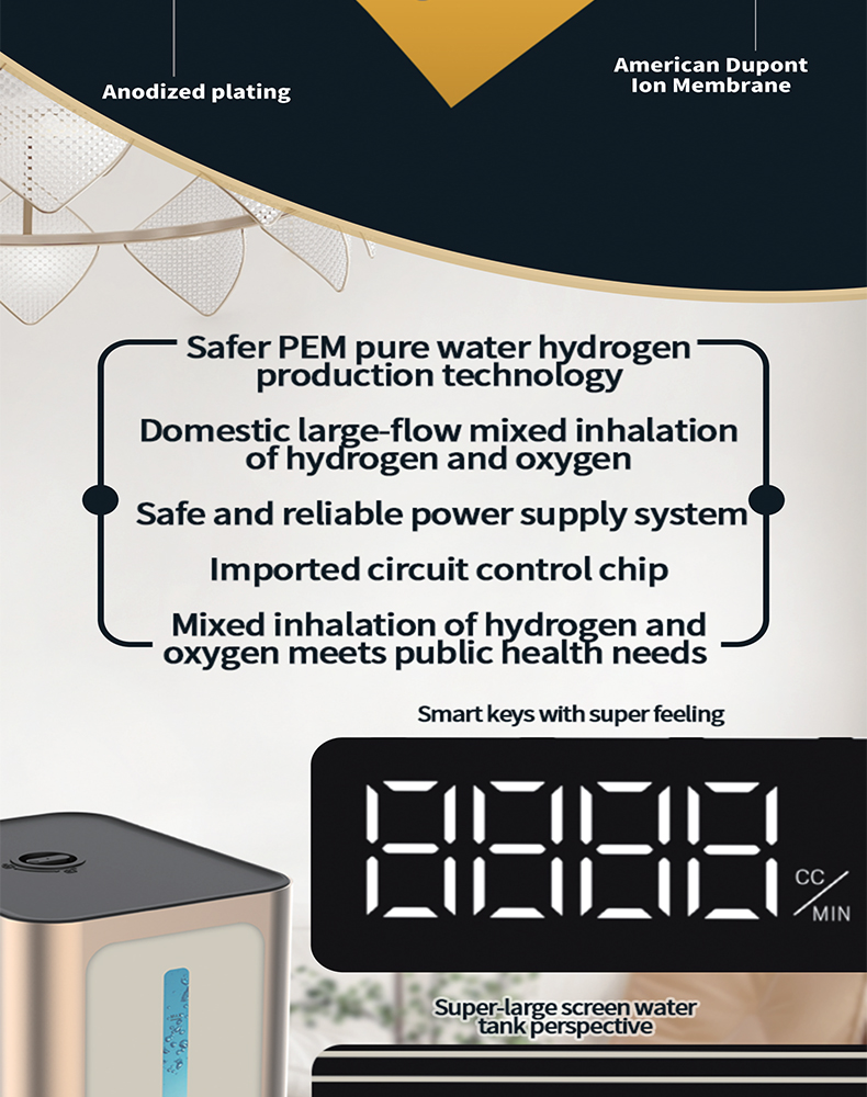 `Youborui | Hydrogen Health & Terahertz Wellness Equipment Manufacturer` | HO1000L Hydrogen Oxygen System | CE FDA Certified