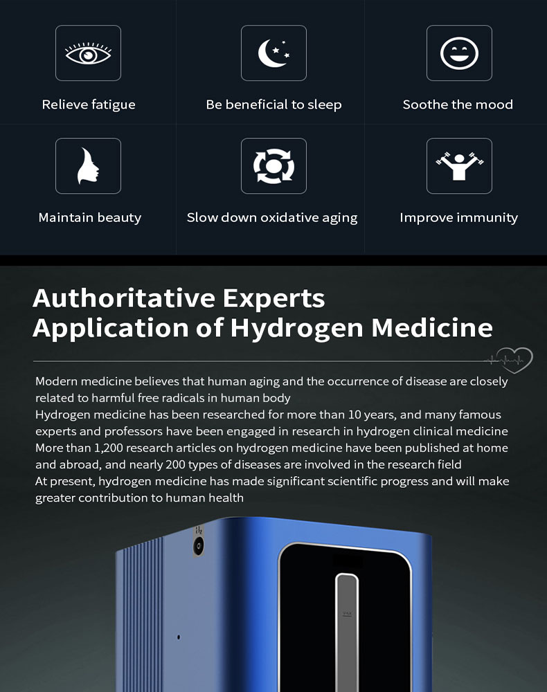 `Youborui | Hydrogen Health & Terahertz Wellness Equipment Manufacturer` | H300AD Advanced Hydrogen Inhaler | CE FDA Certified