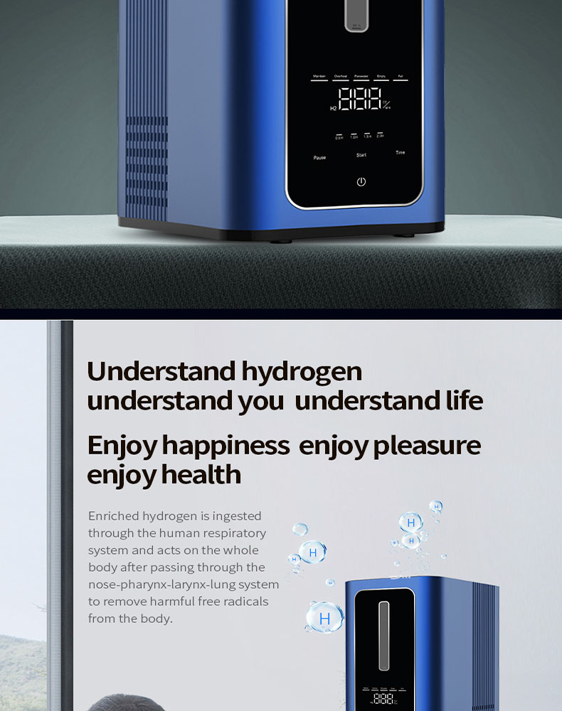 `Youborui | Hydrogen Health & Terahertz Wellness Equipment Manufacturer` | H300AD Advanced Hydrogen Inhaler | CE FDA Certified