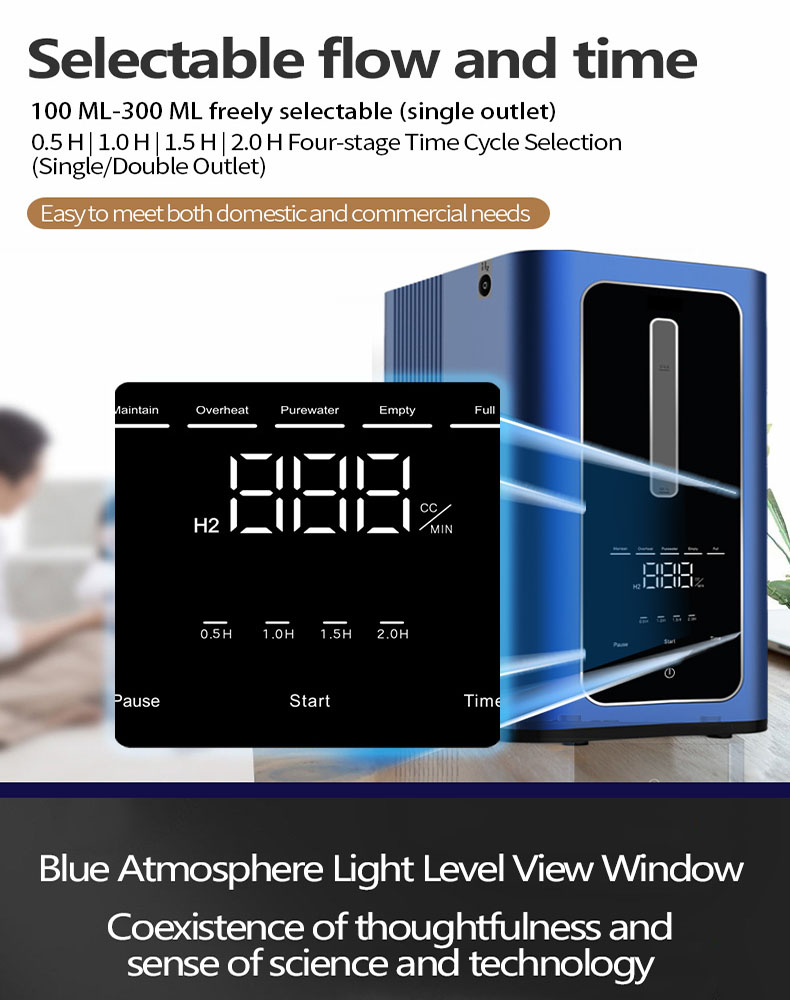 `Youborui | Hydrogen Health & Terahertz Wellness Equipment Manufacturer` | H300AD Advanced Hydrogen Inhaler | CE FDA Certified