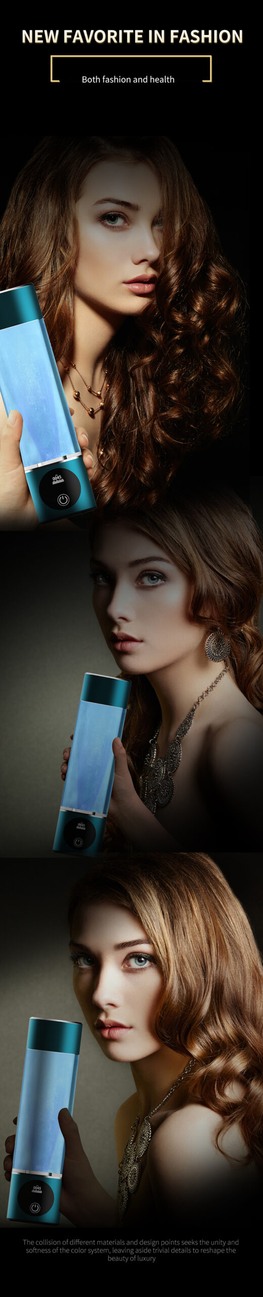 Hydrogen Therapy Machine Manufacturer & Wellness Equipment OEM Supplier | Youborui | Hydrogen water bottle-H8