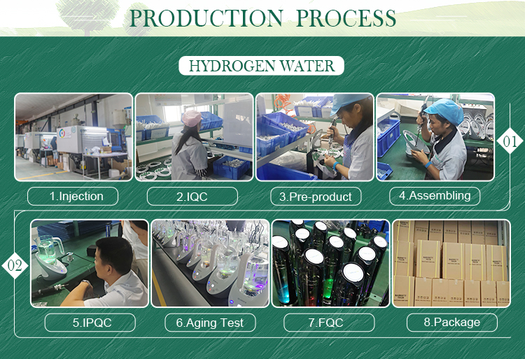 Hydrogen Therapy Machine Manufacturer & Wellness Equipment OEM Supplier | Youborui | Hydrogen water bottle-H6
