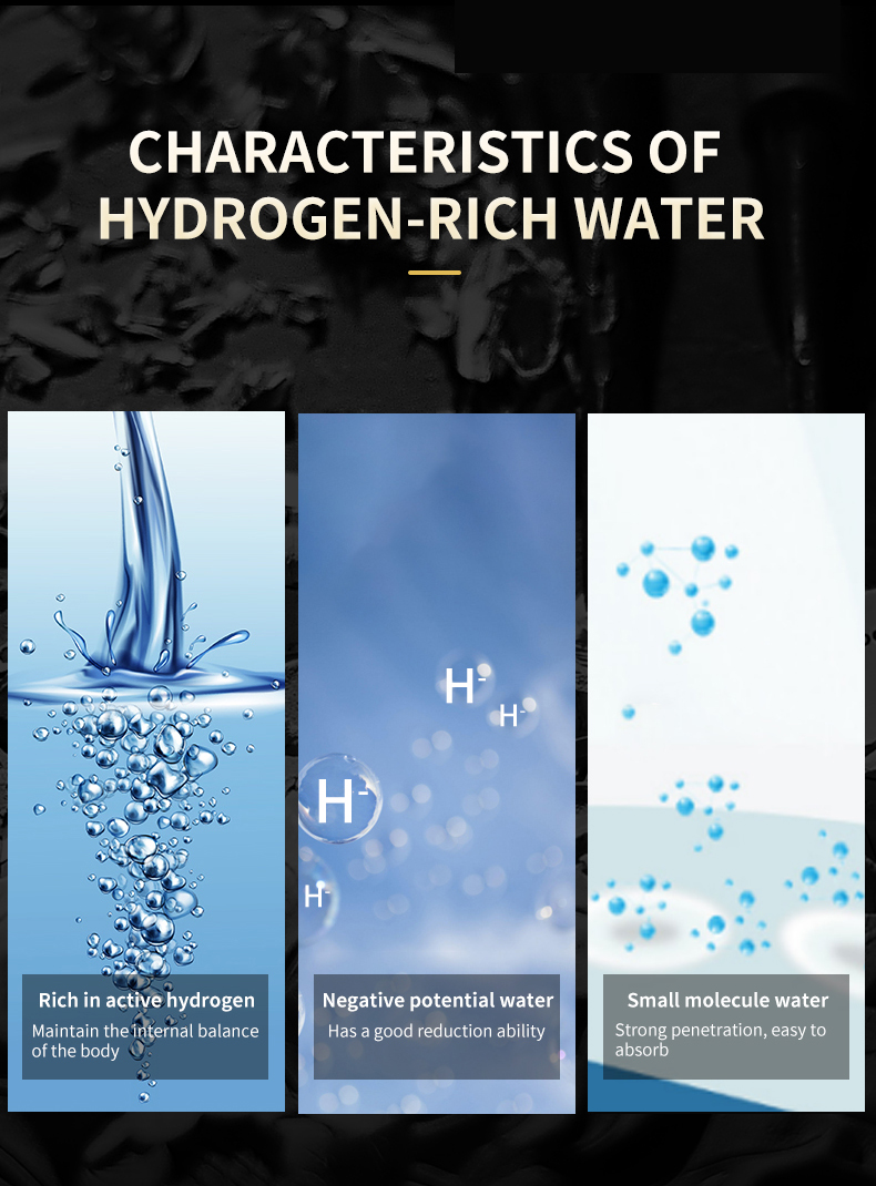 Hydrogen Therapy Machine Manufacturer & Wellness Equipment OEM Supplier | Youborui | Hydrogen water bottle-H6