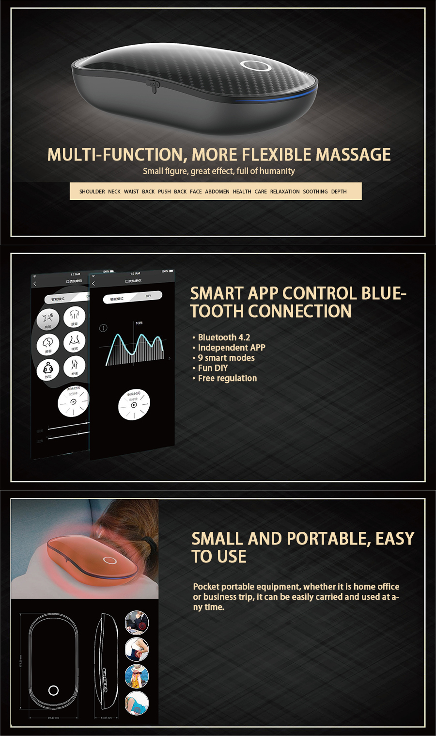 Hydrogen Therapy Machine Manufacturer & Wellness Equipment OEM Supplier | Youborui | Infrared laser back massager-P9