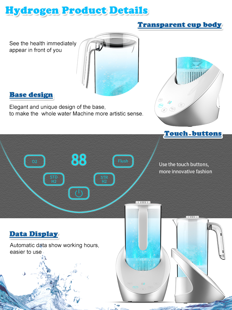 Hydrogen Therapy Machine Manufacturer & Wellness Equipment OEM Supplier | Youborui | Hydrogen Water Machine H3