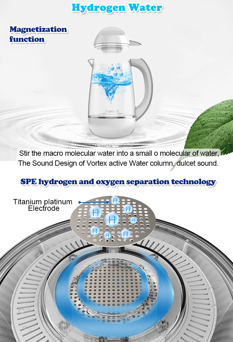 Hydrogen Therapy Machine Manufacturer & Wellness Equipment OEM Supplier | Youborui | Hydrogen Water Machine H6
