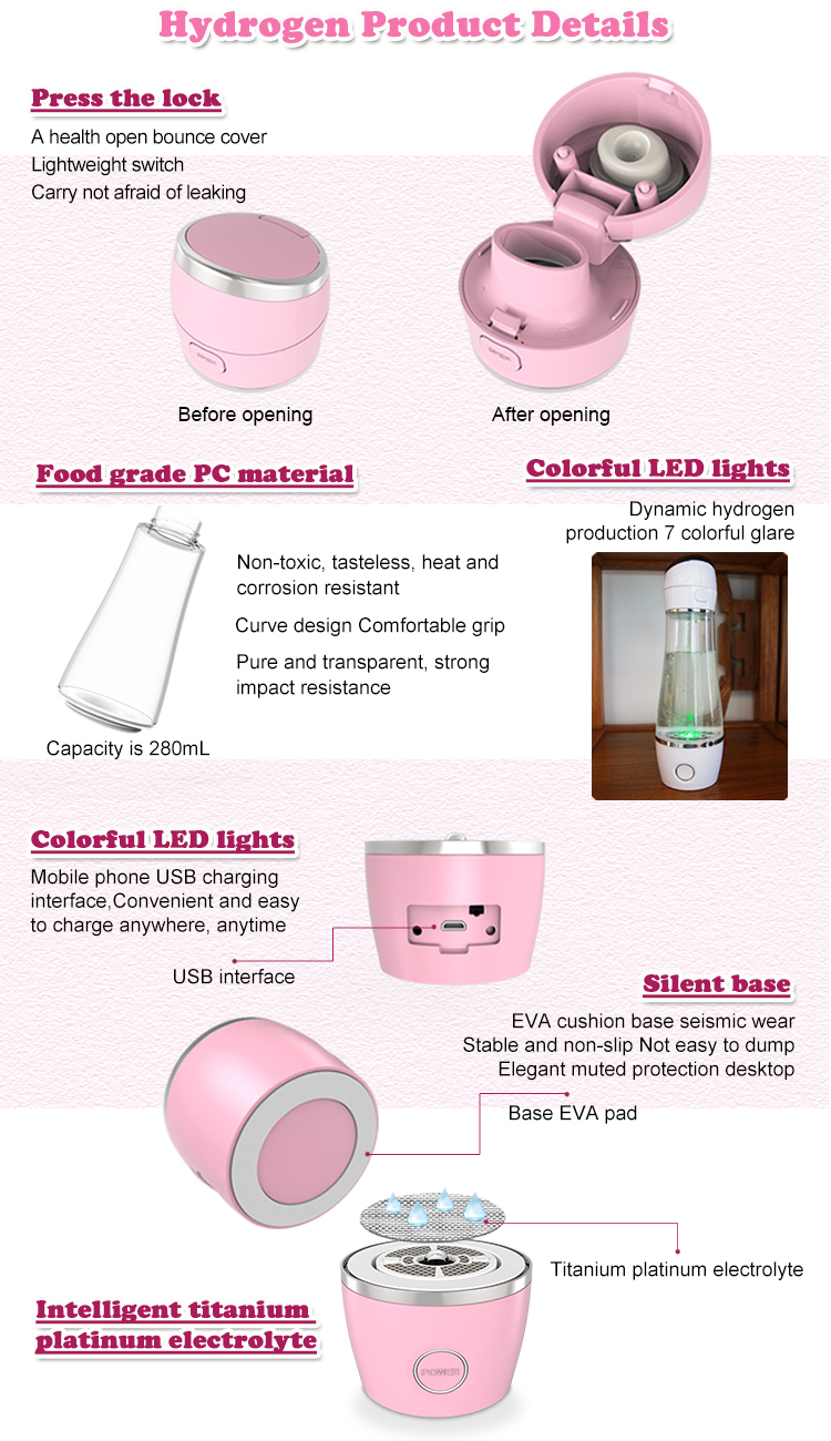 Hydrogen Therapy Machine Manufacturer & Wellness Equipment OEM Supplier | Youborui | Hydrogen-rich water CUP-H4