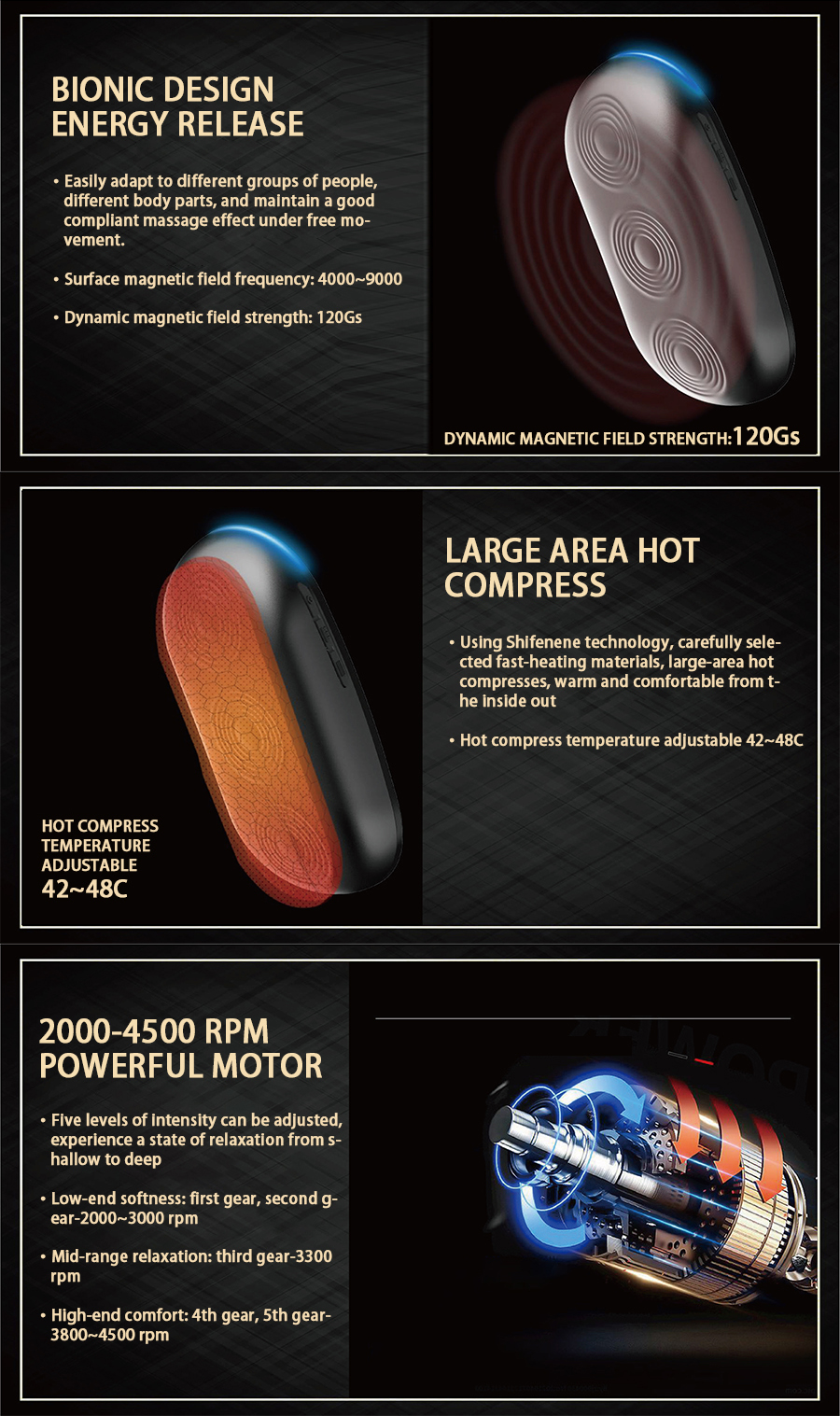Hydrogen Therapy Machine Manufacturer & Wellness Equipment OEM Supplier | Youborui | Infrared laser back massager-P9