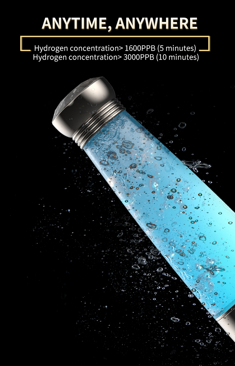 Hydrogen Therapy Machine Manufacturer & Wellness Equipment OEM Supplier | Youborui | Hydrogen water bottle-H6
