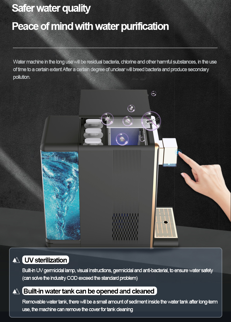 `Youborui | Hydrogen Health & Terahertz Wellness Equipment Manufacturer` | Hydrogen-rich Water Dispenser W19Pro