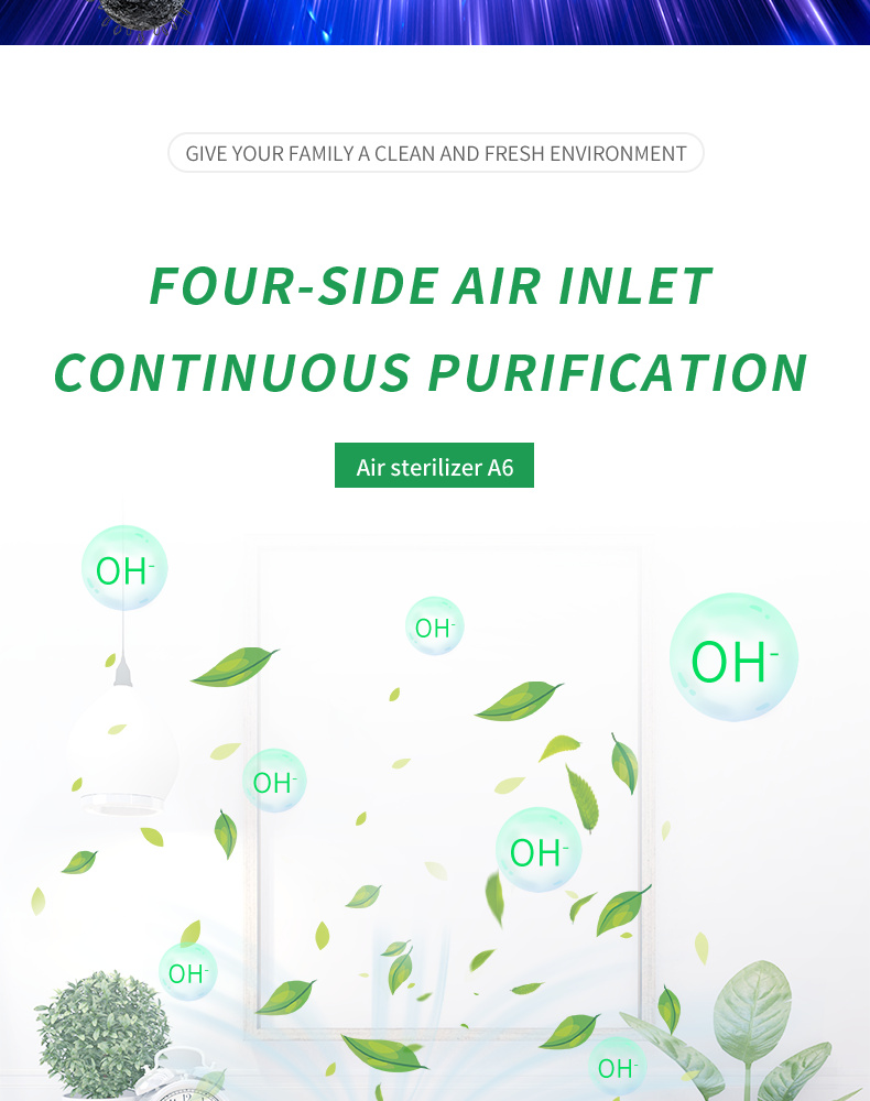 Youborui | A6 H13 HEPA Air Purifier