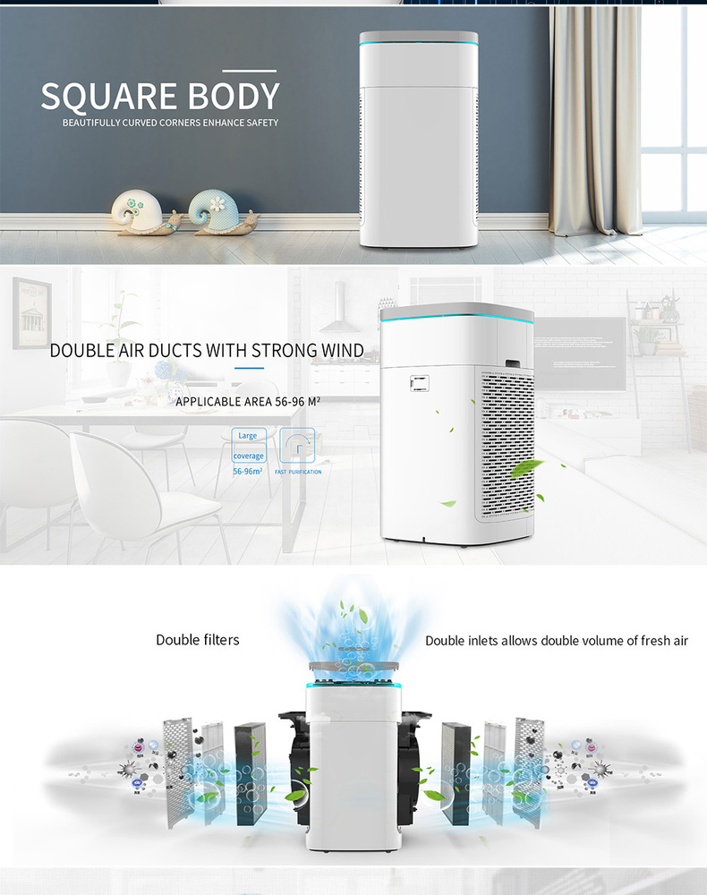 Youborui | K15C Large-Room HEPA Air Purifier