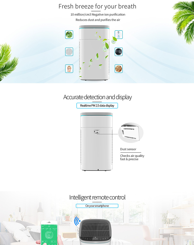 Youborui | K15C Large-Room HEPA Air Purifier