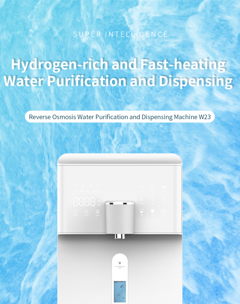 Youborui | W23 Hot and Cold Hydrogen Water Purifier Dispenser Youborui | W23 Hot and Cold Hydrogen Water Purifier Dispenser