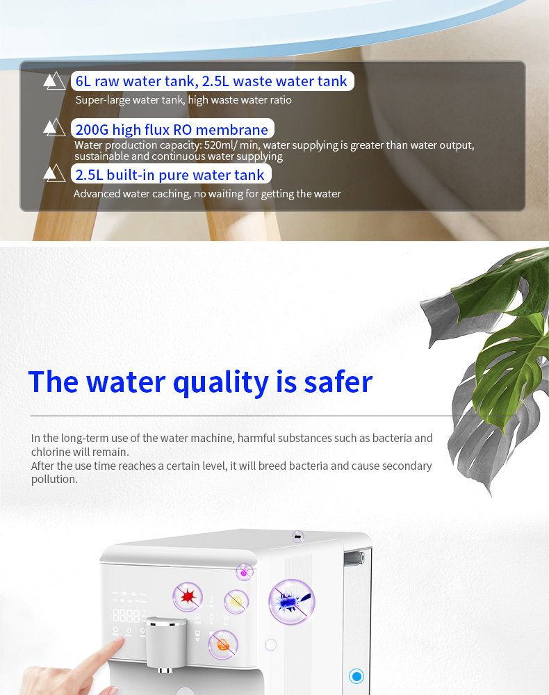 Youborui | W23 Hot and Cold Hydrogen Water Purifier Dispenser Youborui | W23 Hot and Cold Hydrogen Water Purifier Dispenser