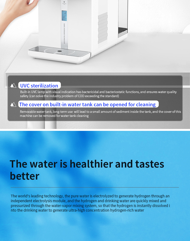 Youborui | W23 Hot and Cold Hydrogen Water Purifier Dispenser Youborui | W23 Hot and Cold Hydrogen Water Purifier Dispenser