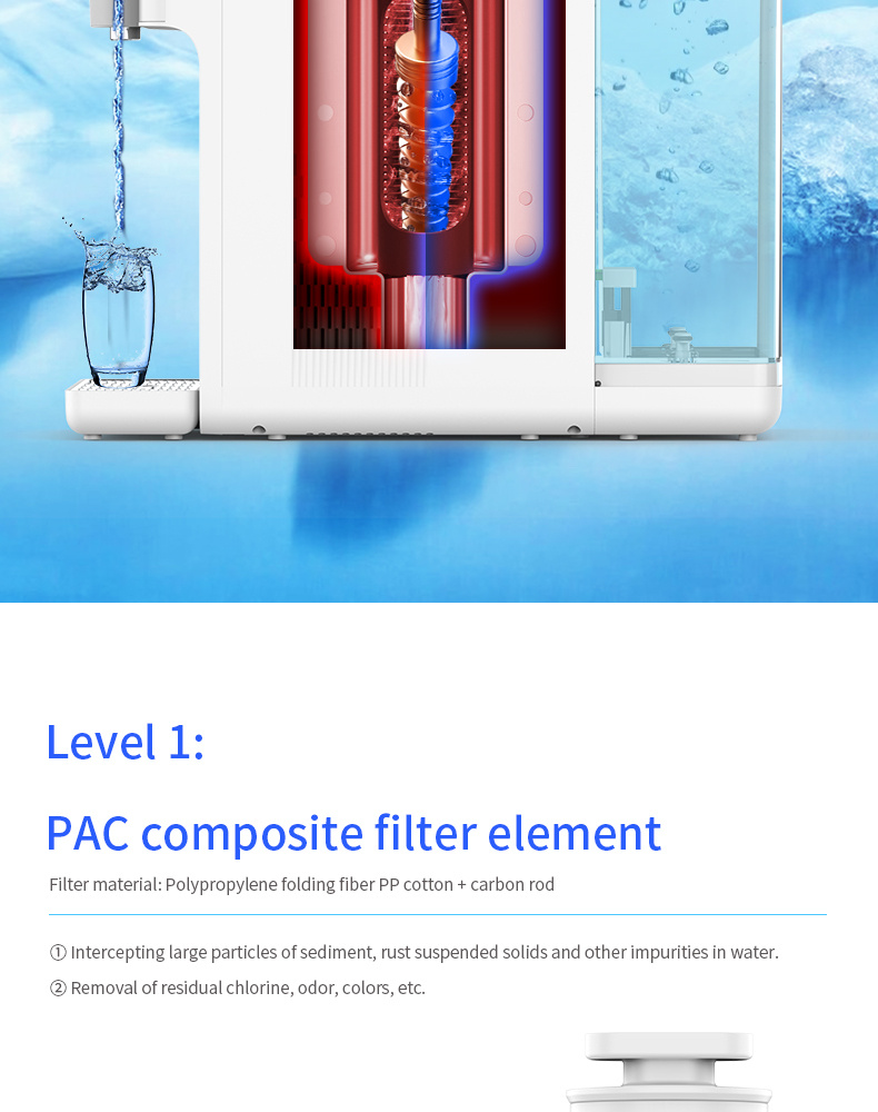 Youborui | W23 Hot and Cold Hydrogen Water Purifier Dispenser Youborui | W23 Hot and Cold Hydrogen Water Purifier Dispenser