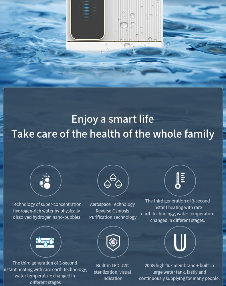 Youborui | W25 Hydrogen Water Purifier Dispenser