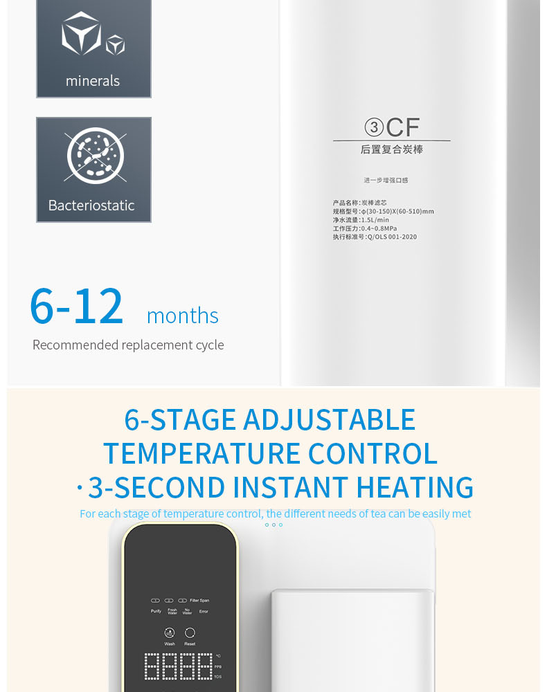 Youborui | W25 Hydrogen Water Purifier Dispenser