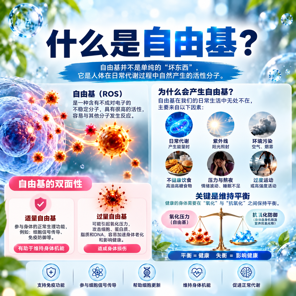 Youborui | Free Radicals and Oxidative Stress: A Molecular Hydrogen Guide