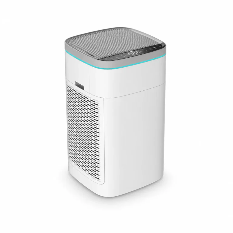 K15C large-room HEPA air purifier on white background